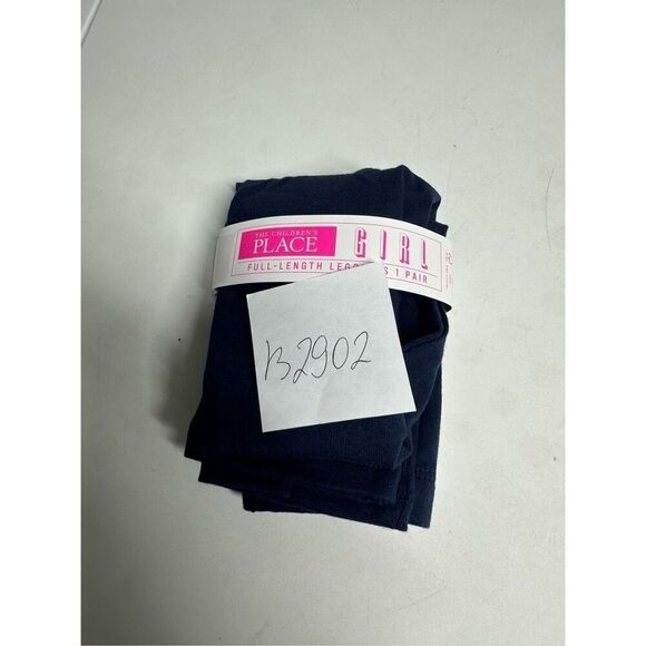 NWT The Children's Place Girl's Full-Length Leggings, Navy, S (5/6) - Picture 7 of 7